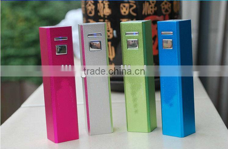 Real 2600mah Capacity USB Power Bank/Portable Mobile Charger