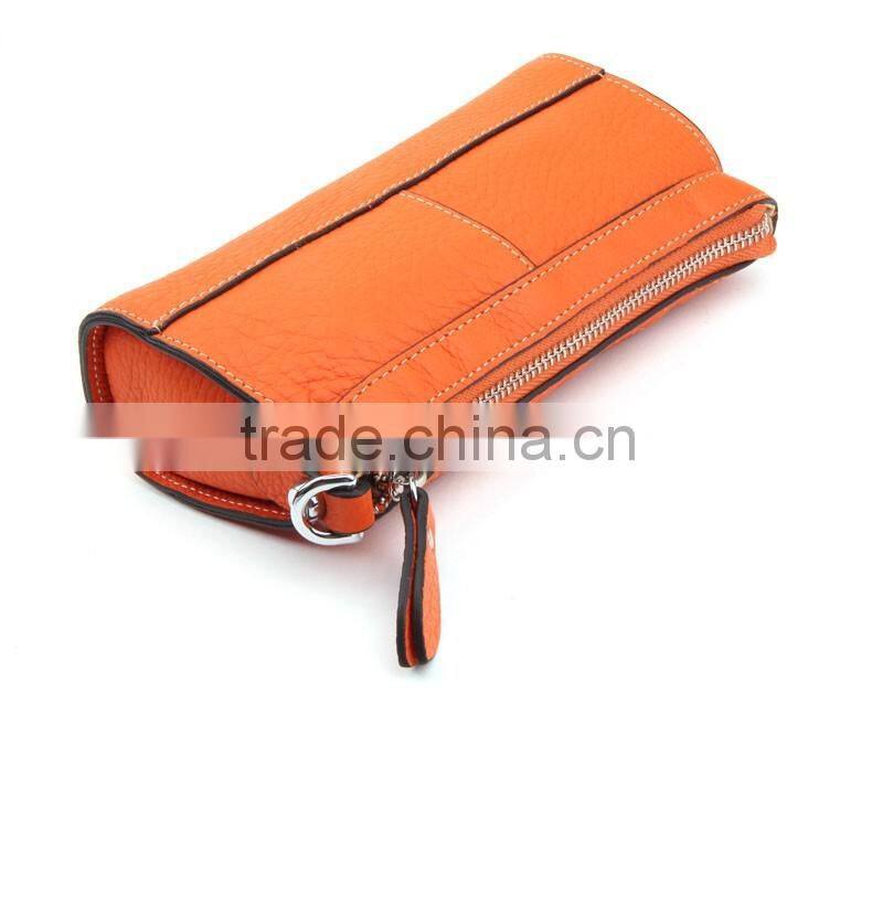 Newest fashionable high quality eco beauty pu leather cosmetic bag GW763