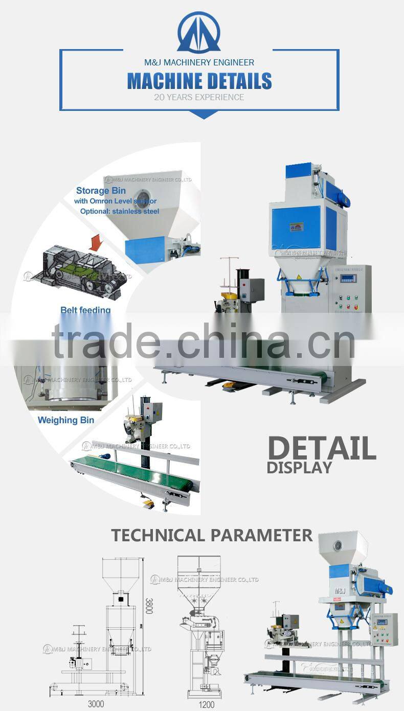 25kg bentonite bulk bag weight filling machine