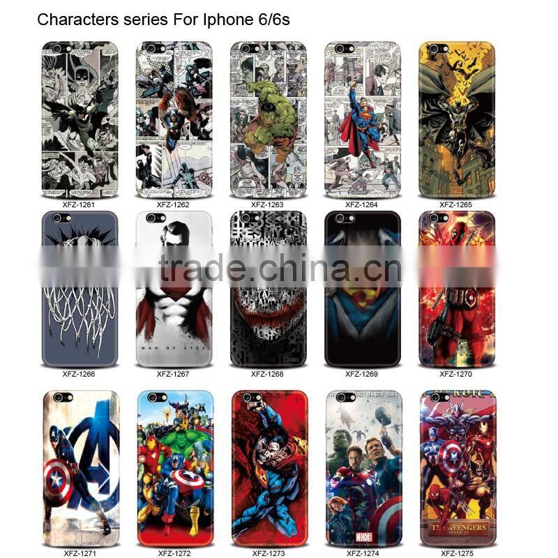 PC hard Cover / Soft TPU Cover Full coverage edges OEM print pattern phone cases for smart phone