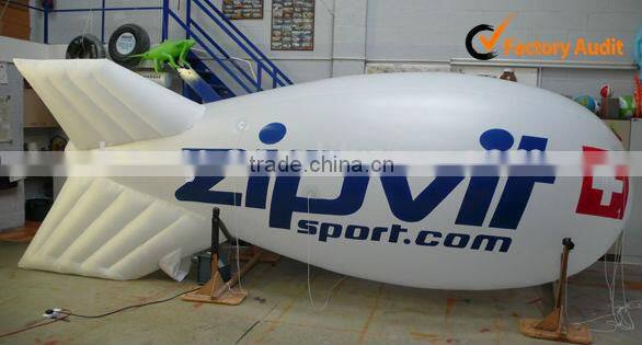 2013 new inflatable blimp, airship for advertising rental