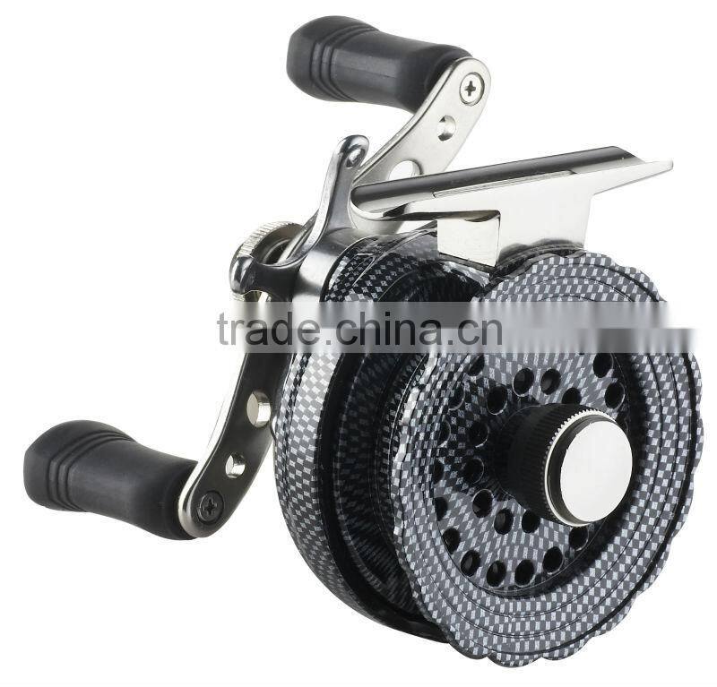 popular Plastic machined raft fishing reel fishing tackle