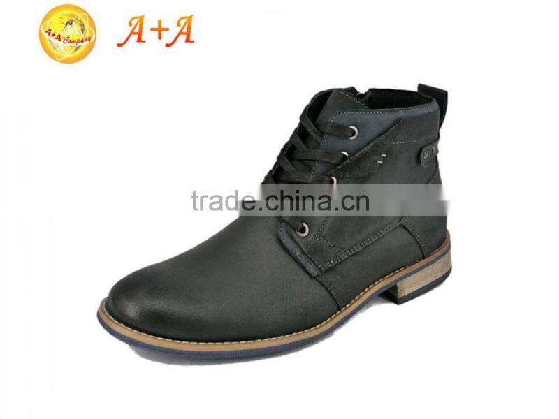 wholesale high quality leather boots for men