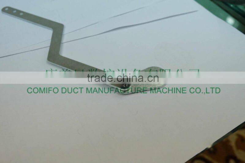 damper handle/volume control damper/air damper/fire damper/smoke damper/smoke fire damper accessories parts/roll forming machine