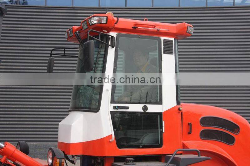 China top brand high quality rough terrain forklift truck SZM C3500 with terrain tyres
