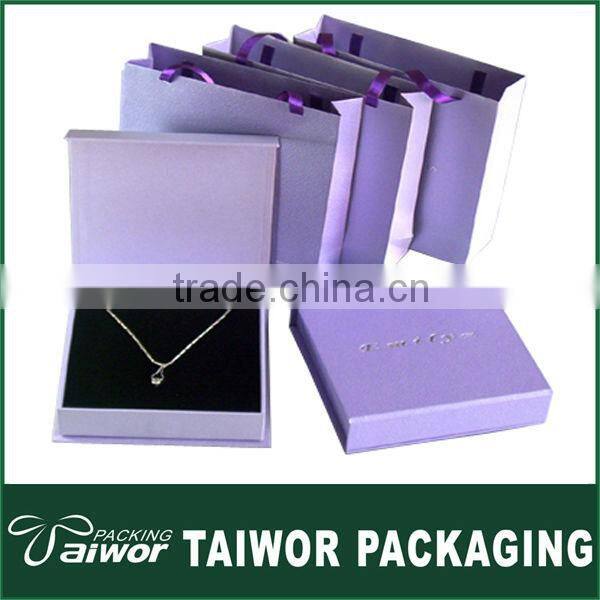 Recycling high end heart jewelry gift box wholesale