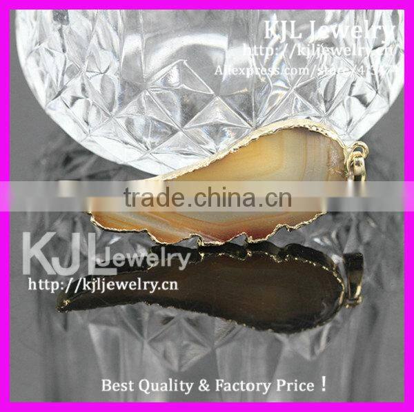 GZKJL-CT0231Jewelry druzy pendants, Natural Angel wing necklace pendant