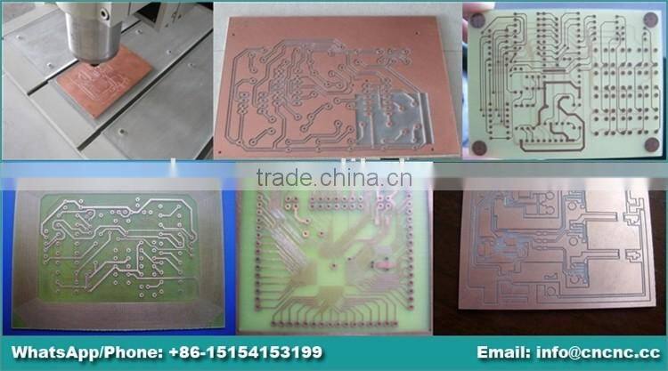 Small PCB CNC Router Milling Drilling Engraving Machine 400*400MM ZK-4040