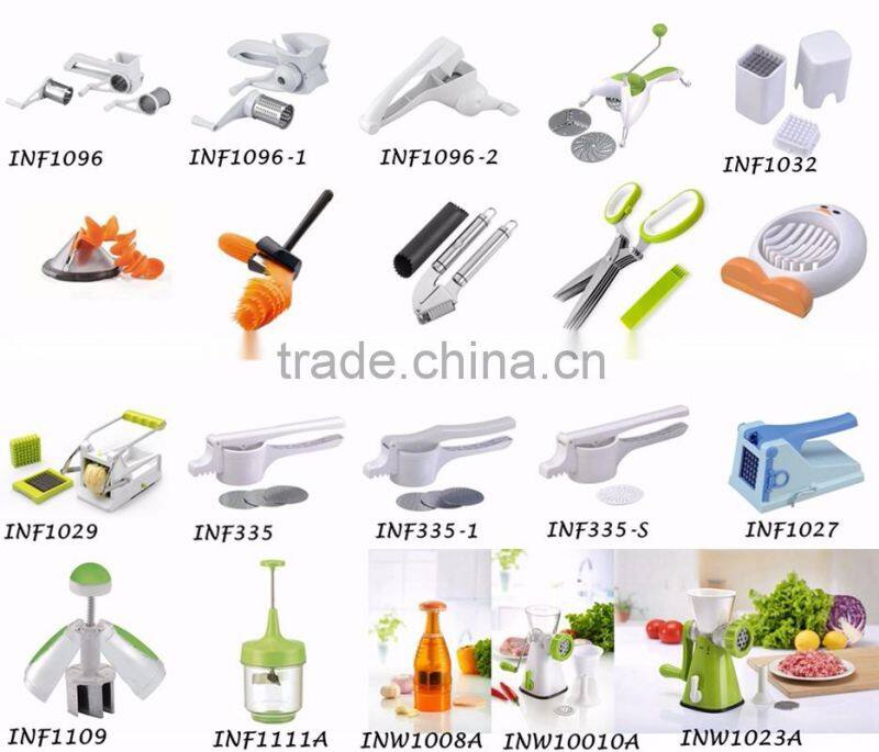 Amazon Best Sale Premium French Fry Cutter/Potato Slicer Includes 3-in-1 Brush & Cleaning 2 Blades Kitchen Homemade Fries