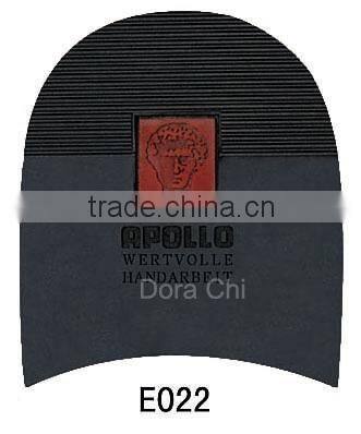 Natural rubber shoe heels for shoe repair material