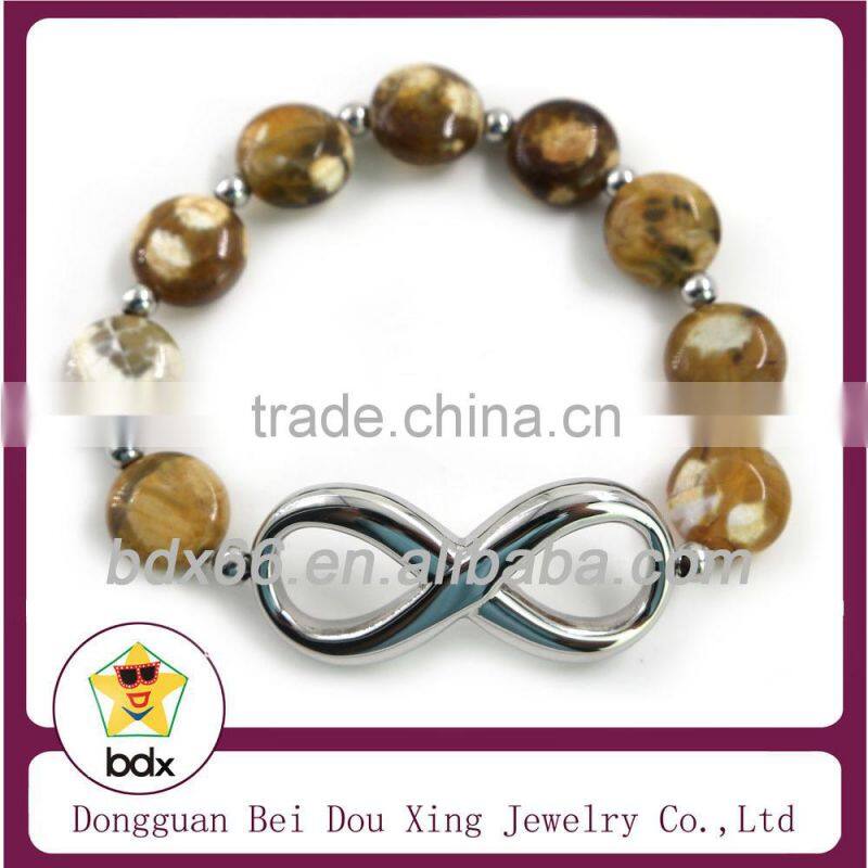 High Quality Stainless Steel Blessed Virgin Mary Mother of God Bracelet Charms Catholic Family Daily Prayer Jewelry Wholesales