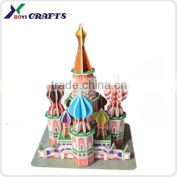 Customized The Palace Museum 3D Puzzle Games Manufacturer