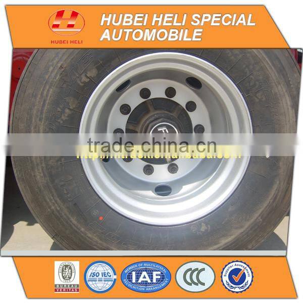 2 axles 30000L aluminium fuel tank semi trailer FUWA axles