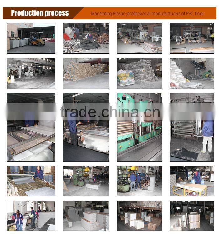 PVC Vinyl Interlocking Click Flooring Planks