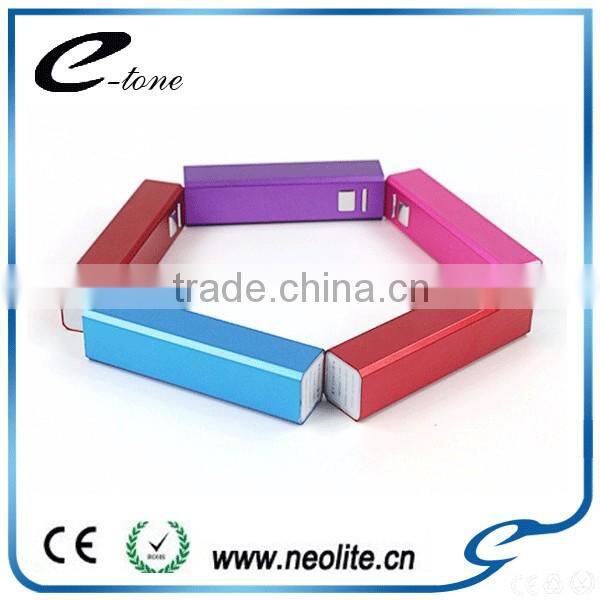 Portable power bank,Colorful factory price mobile phone power bank perfume power