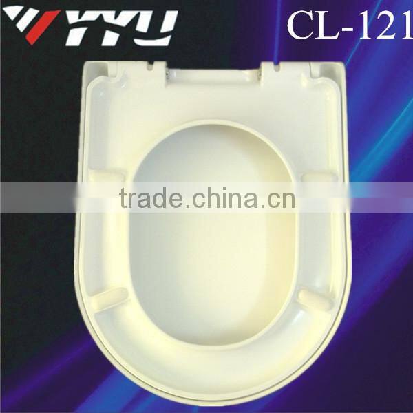 CL-121 Bathroom design soft close metal feet urea-formaldehyde toilet seat