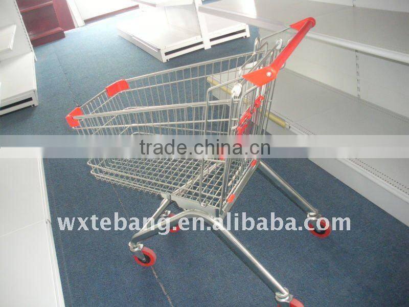 80L European style shopping trolley