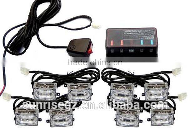 CAR LED STROBE LIGHT,DASH LIGHT (SR-LS-129-16), 1W TOP BRIGHT LINEAR LED