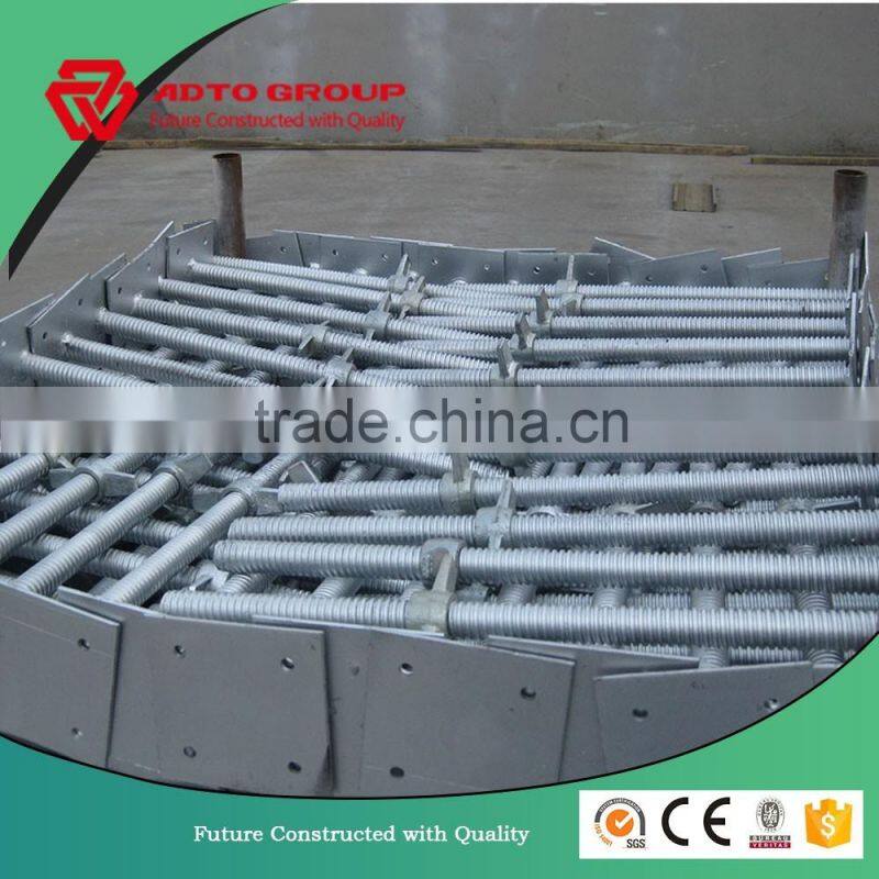 Hot dipped galvanized adjustable jack base