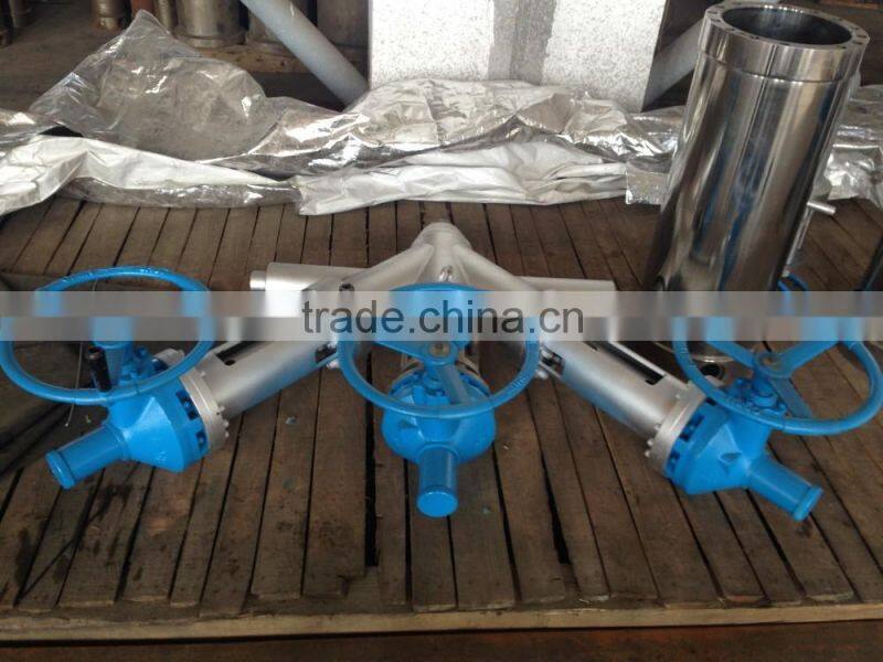 Jacket 4-way melt valve