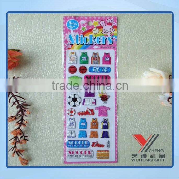 new product kids cute puffy stickers