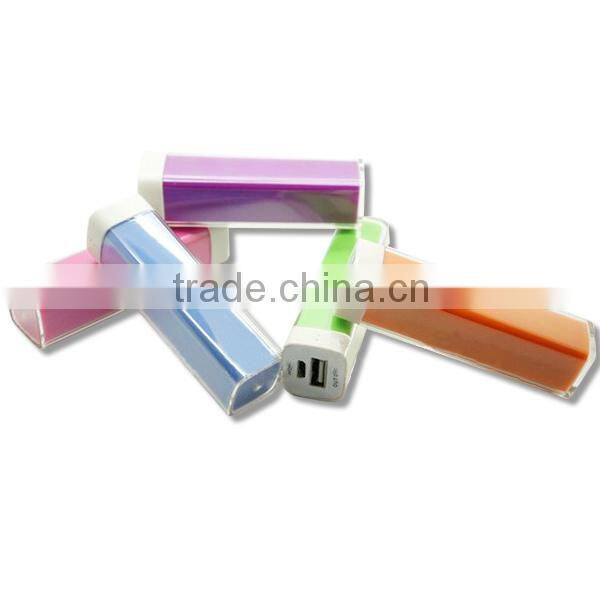 Portable Perfume 2600mah Power Bank External Backup Battery Charger Emergency Power Pack