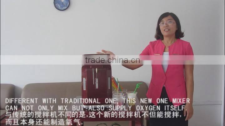 eco-friendly oxygen cocktail mixer