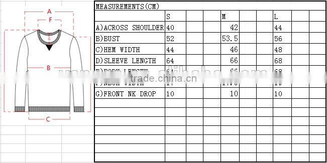 VAN-A15-M036 2016 autumn cashmere sweater man sweater fashion sweater