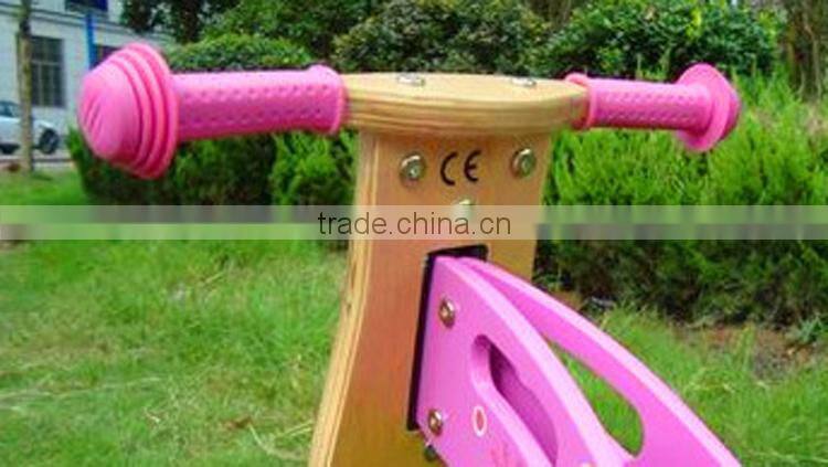 2016 Natural Wood Balance Bike For Toddlers