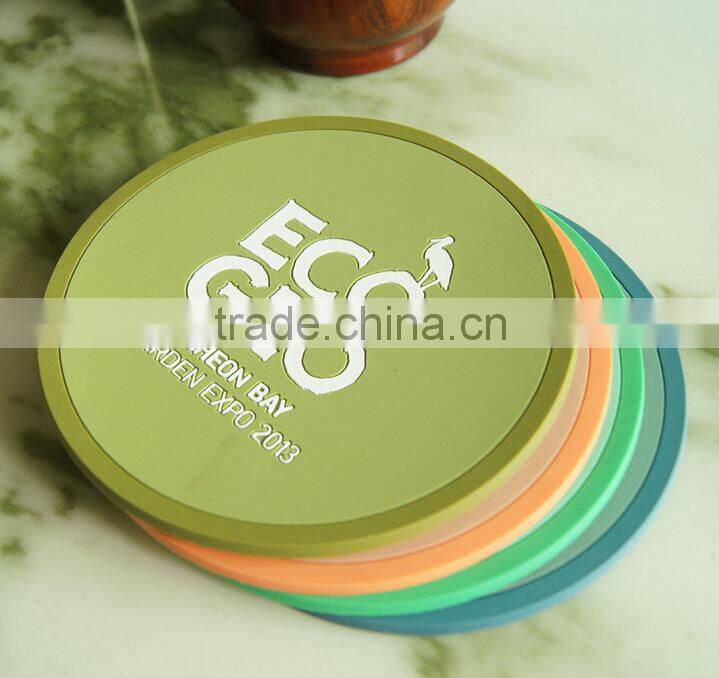 Kitchen ware silicone coasters 3d