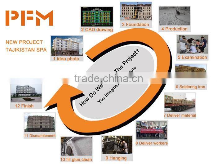 Bank building facade decoration limestone exterior wall designs