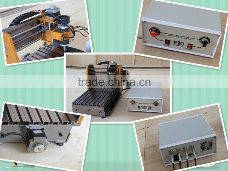 China factory professional lead shine stepper motor DW3020 cnc router for name tag