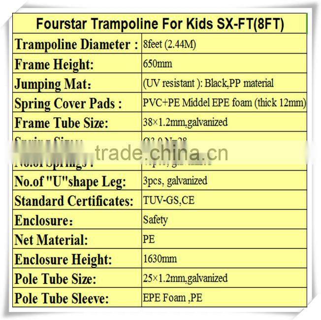 gymnastics trampolines for sale