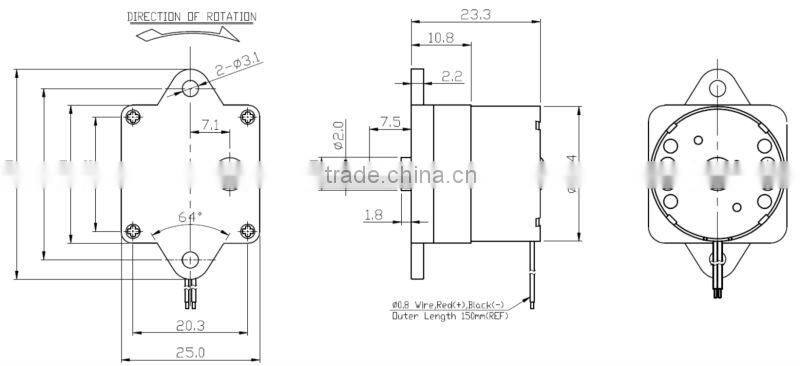 Ningbo manufacture competitive 12v dc motor brushes