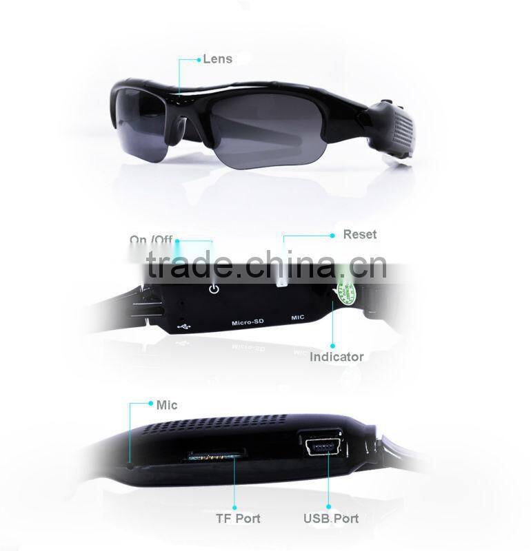 Sunglasses camera HD 1080p digital sunglasses camera