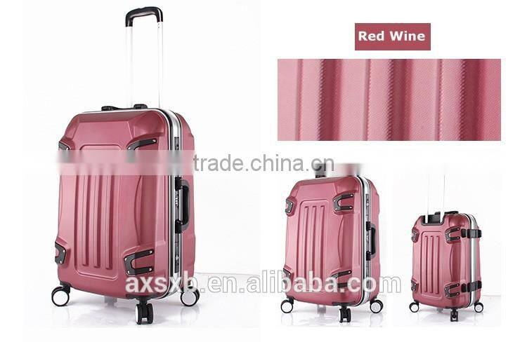 abs zipper combination lock china trolley travel land luggage factory