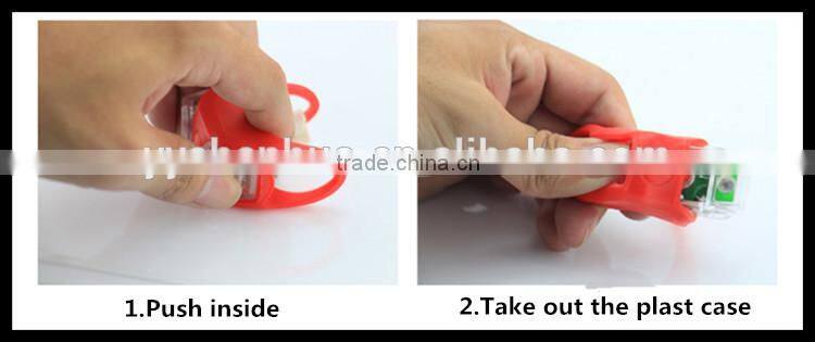 Sunbike nice well hot sale factory direct sale led light 2 silicone mini bike