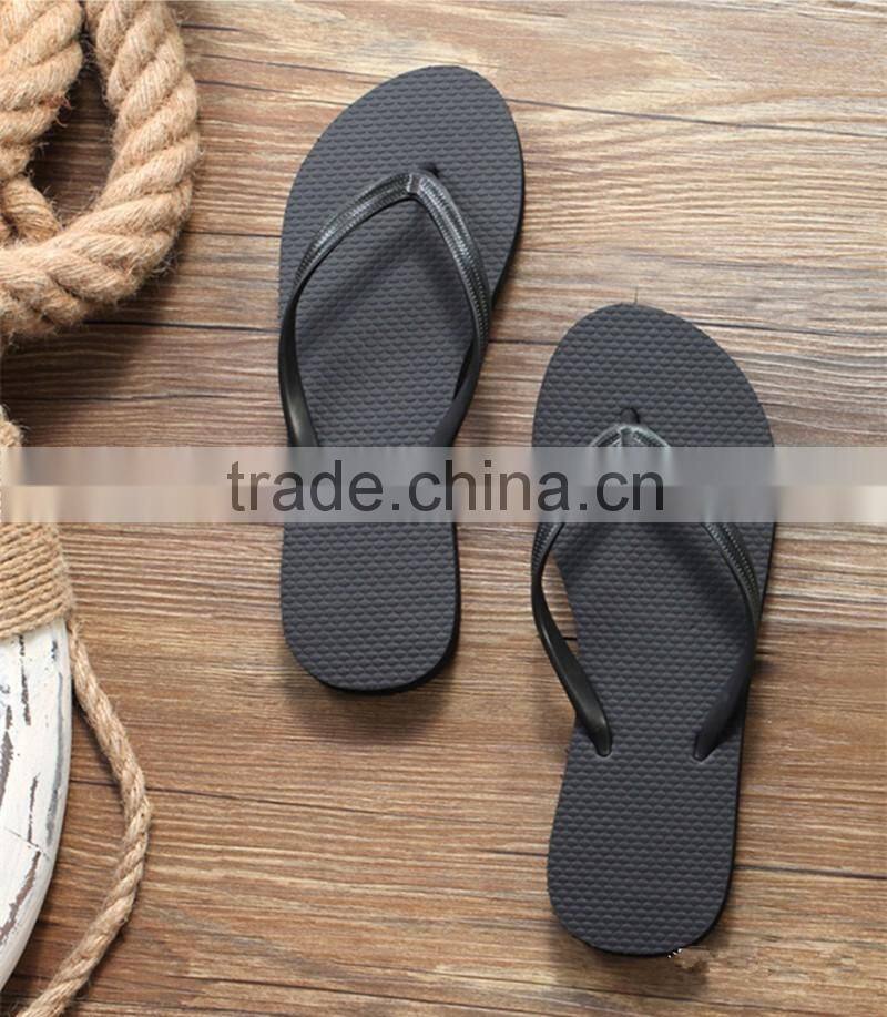2016 new rubber flip flops slipper red beach slipper