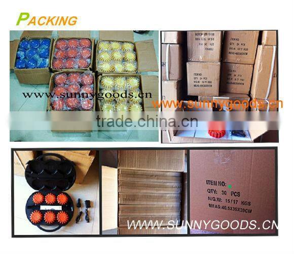 16 led Magnet blue Road Hand Signal Power Flare