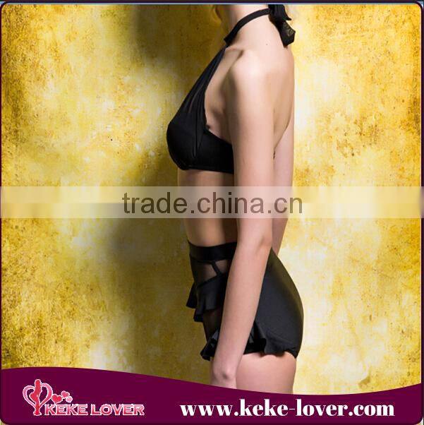 whole padded cups black swimsuit fashion 2015 designer lady transparent swimwear black see through bikini for summer 2015