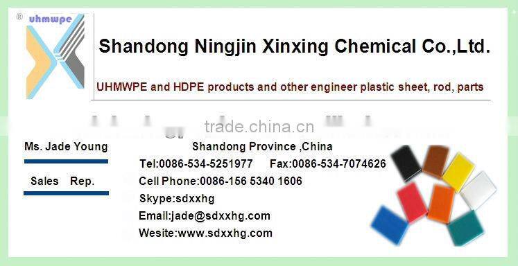 Ultrahigh molecular weight polyethylene block