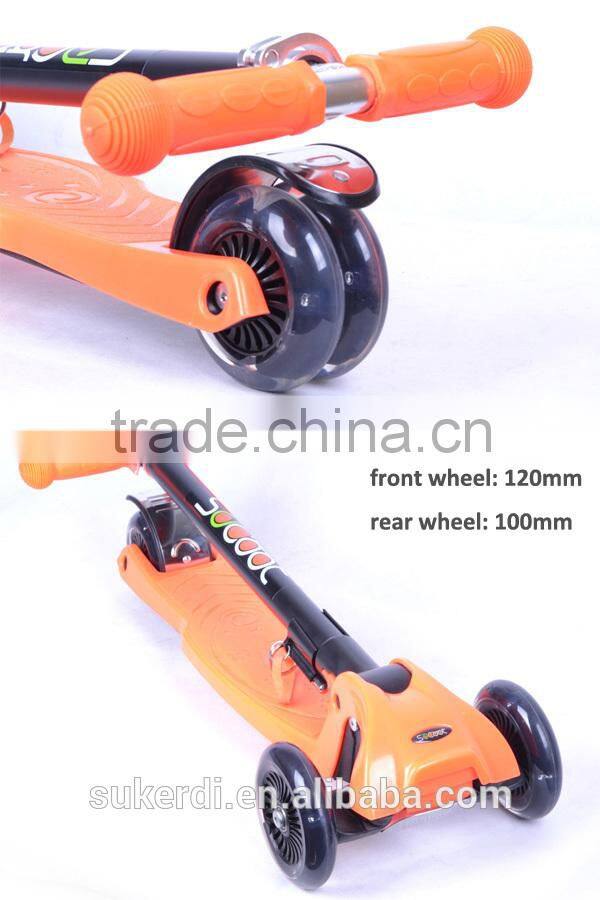 2014 new patent product high quality foldable kids kick scooter scooter accessory