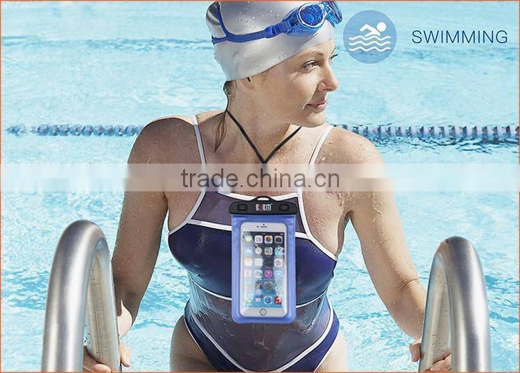 2016 popular high evaluation durable waterproof phone bag pvc case for cell phone