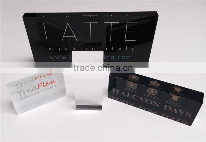 magnet block high quality thick acrylic block