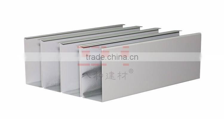 Hot sales modern designs false aluminum baffle ceiling