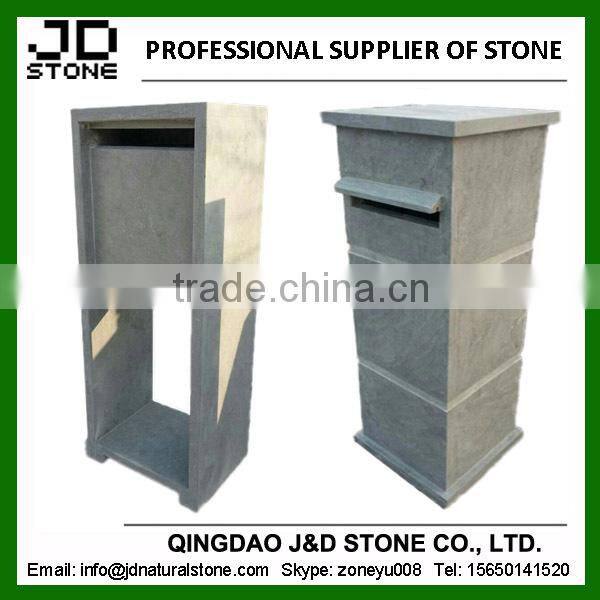 new design stone letter box/ stone post box/ china bluestone mailbox
