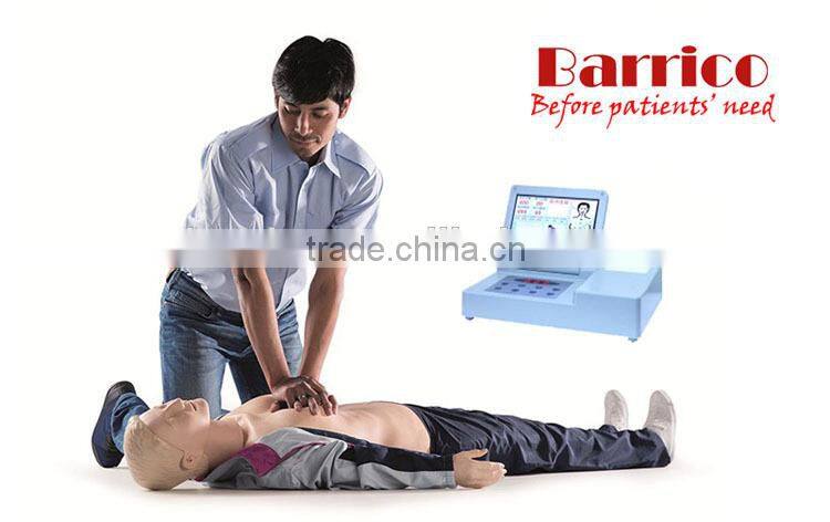 CPR organ intubation difibrillation pace-making four in one ALS Training Manikin for teaching use