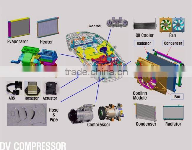DOOWON COMPRESSOR FOR HYUNDAI/KIA/10PA15C/10PA17C