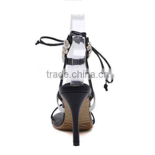 2016 fashion sexy party sandals nice high heel sandals summer women shoes PL1702