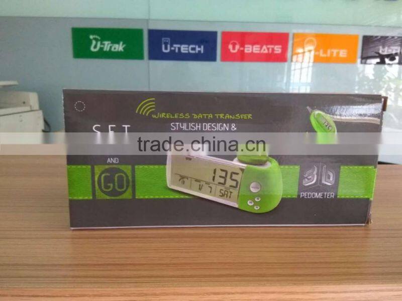 3D Pedometer with Reader.Factory directsupply! Hot sales!